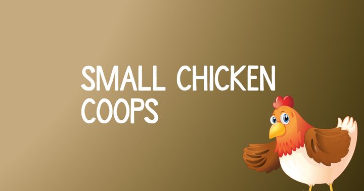 2 Small Chicken Coops - Unbeatable Value For Money
