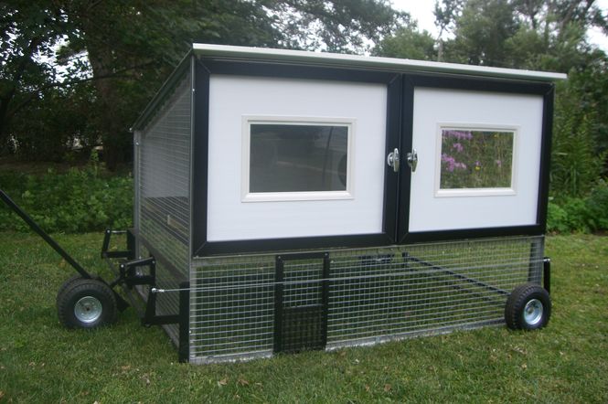 Chicken coop ideas -- moveable coop